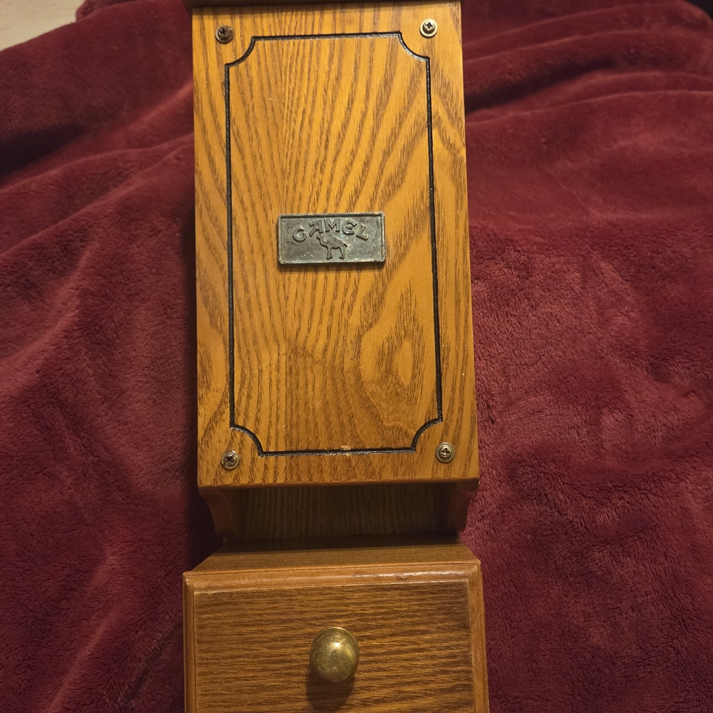 Wooden Wall-Mounted Box with Drawer